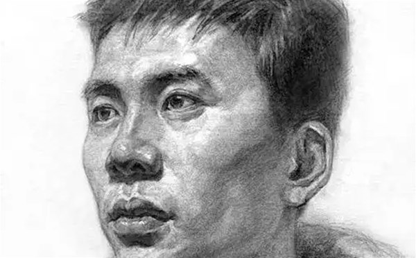 素描头像如何构图详解