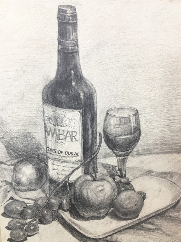 素描静物-2